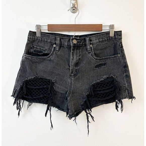 Blank NYC Barrow Denim Cutoff Shorts Size 28 - Picture 1 of 5